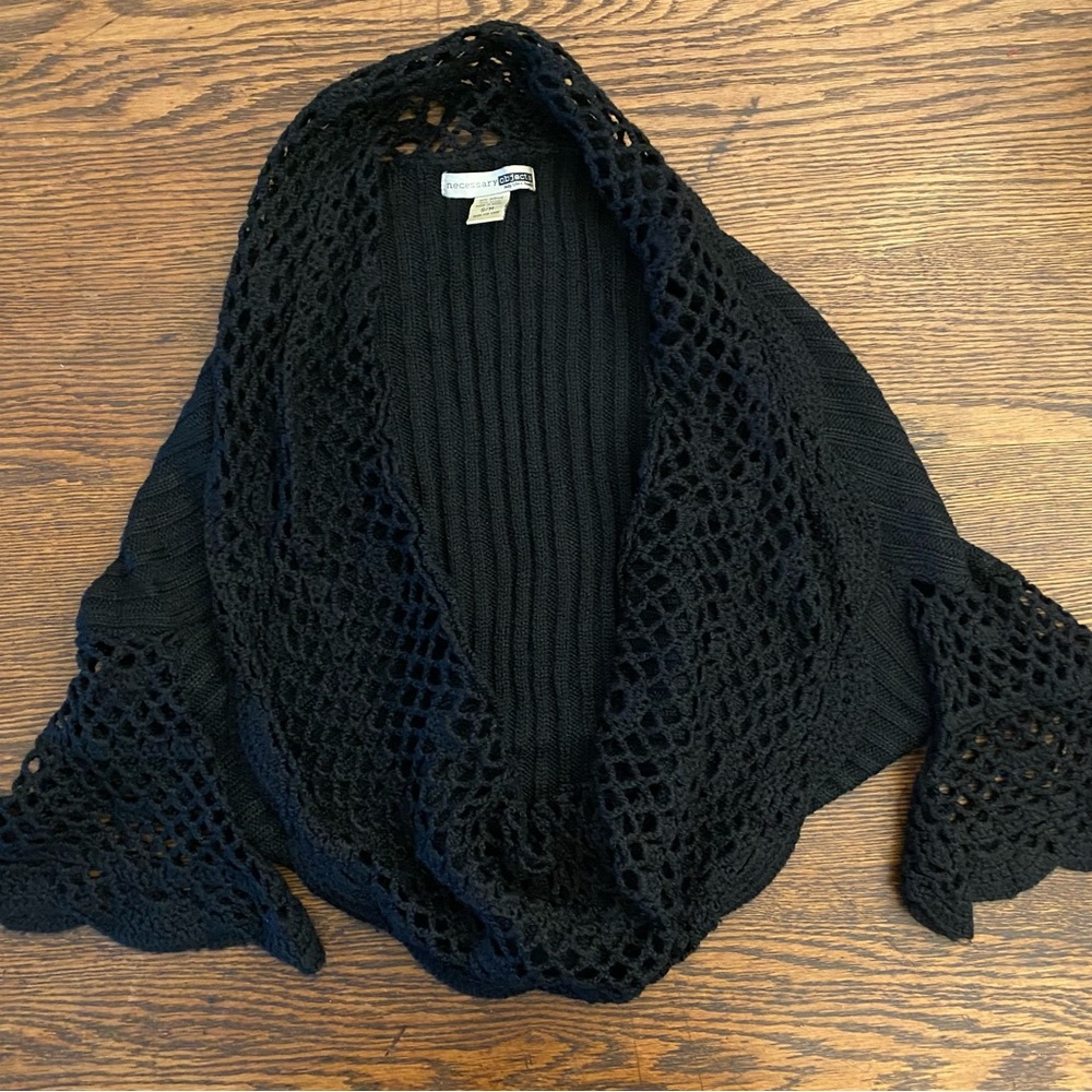 Necessary Objects Black Shrug - Picture 7 of 10